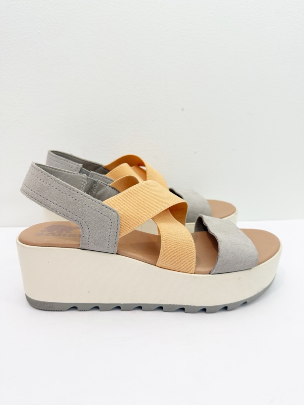 Sorel Womens Cameron Flatform Wedge Sandals Size 8 - Picture 2 of 8